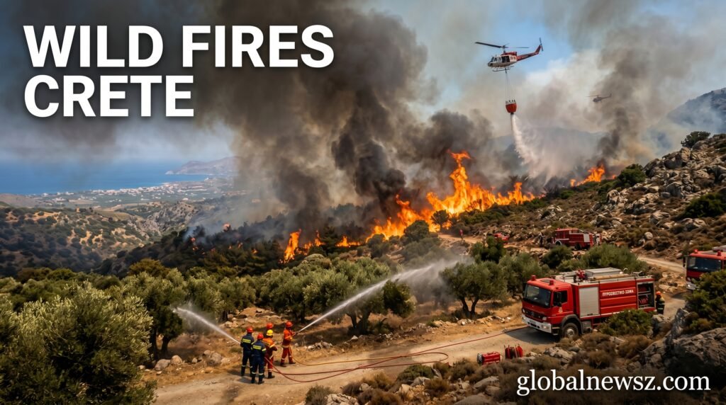 Wild Fires Crete