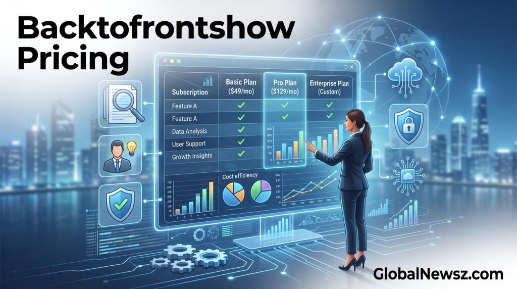 Backtofrontshow Pricing