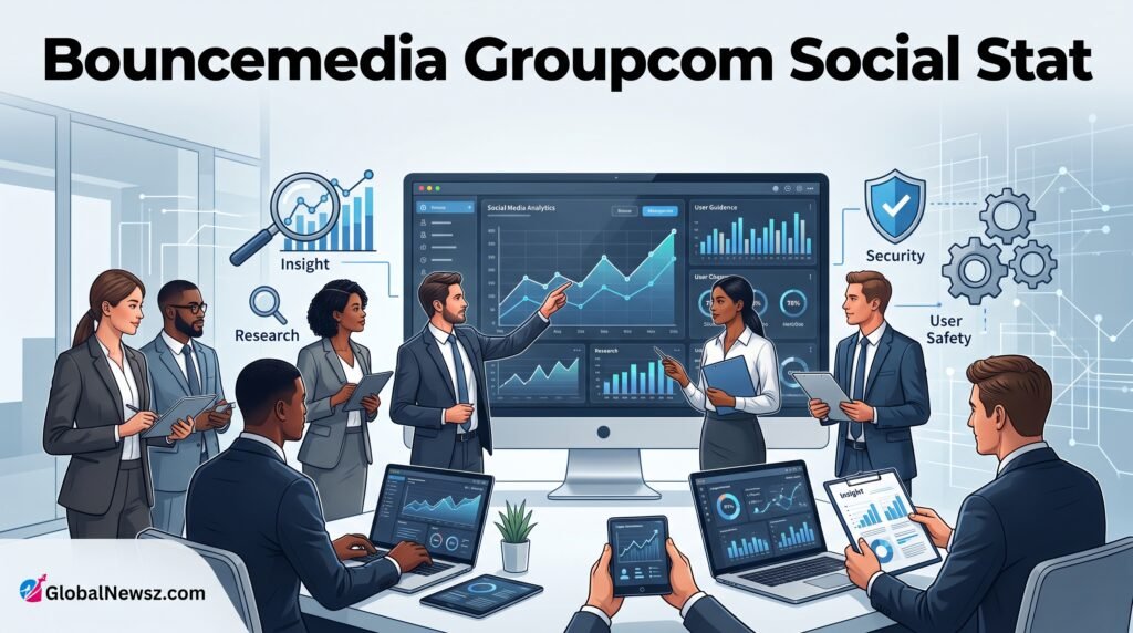 Bouncemedia Groupcom Social Stat